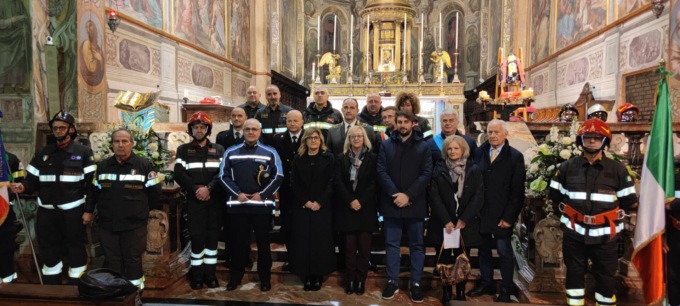 I Vigili del fuoco in Duomo a Monza per la Messa dedicata alla loro patrona [VIDEO]