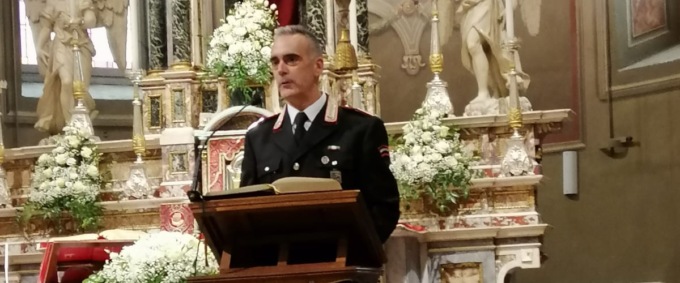 Il comandante dei Carabinieri sul pulpito per una lezione contro le truffe