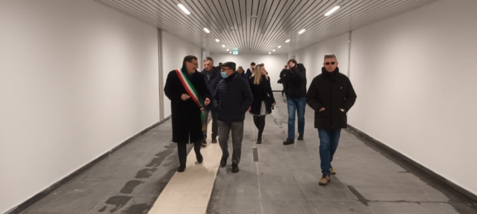 Monza, inaugurato il sottopasso ciclopedonale