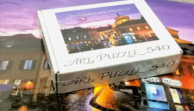 A Concorezzo la foto scattata dal sindaco diventa un puzzle da regalare a Natale