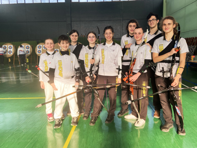 Sette medaglie individuali e una di squadra per gli Arcieri dell’Airone