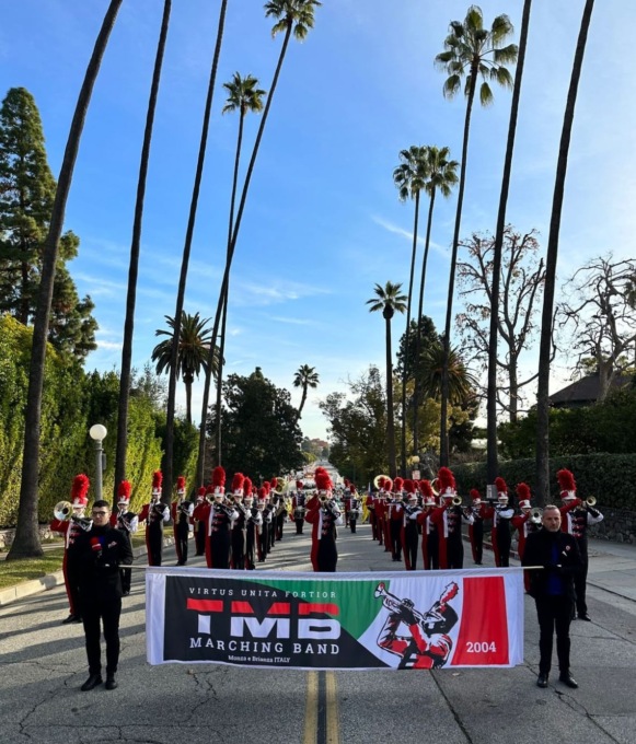 Triuggio Marching Band in America