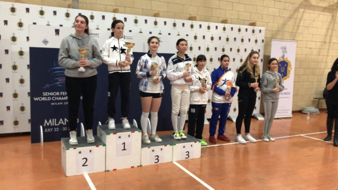 Scherma Monza, atleti dell’Under 14 in gara a Ciserano. Spicca Romanazzi