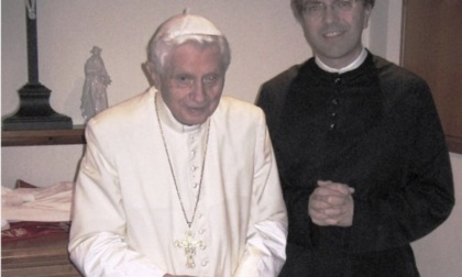 Don Giuseppe ricorda l'incontro e la messa con  Papa Benedetto XVI
