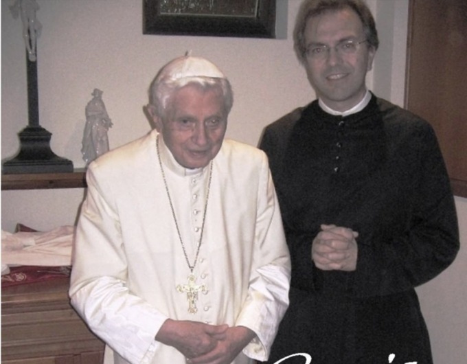 Don Giuseppe ricorda l’incontro e la messa con  Papa Benedetto XVI