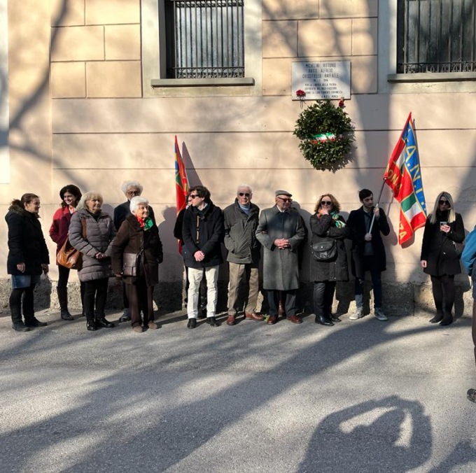 La commemorazione di via Boccaccio