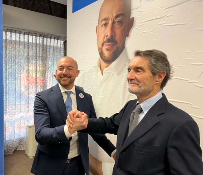 Inaugurato il Comitato elettorale di Fabrizio Figini (Forza Italia)
