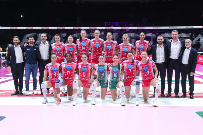 Coppa Italia Frecciarossa 23: la Vero Volley Milano regola Bergamo 3-0 e vola in finale
