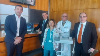 Cancro Primo Aiuto dona un ecografo e un elettrocardiografo ad Asst Brianza