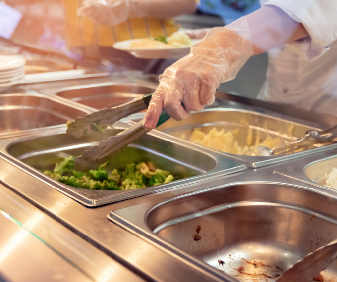 Carate, moscerini e un verme nell’insalata servita a scuola