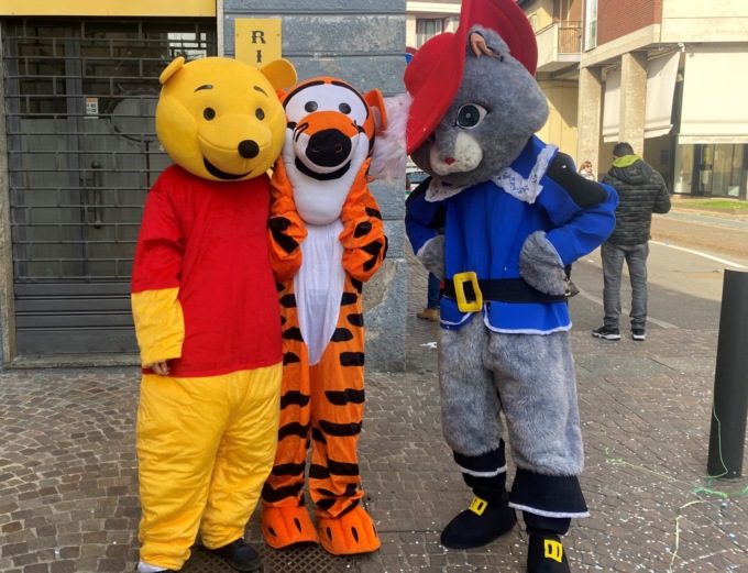 Carnevale a Desio: mascotte d’eccezione per far divertire i più piccoli