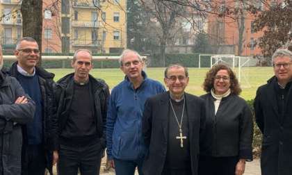 L'Arcivescovo Delpini in visita ai Collegi Villoresi e Bianconi