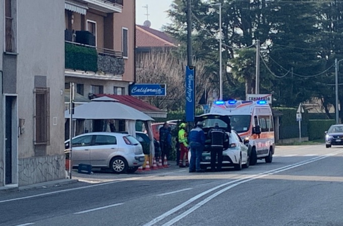 Pedone investito a Camparada, arriva l’elisoccorso