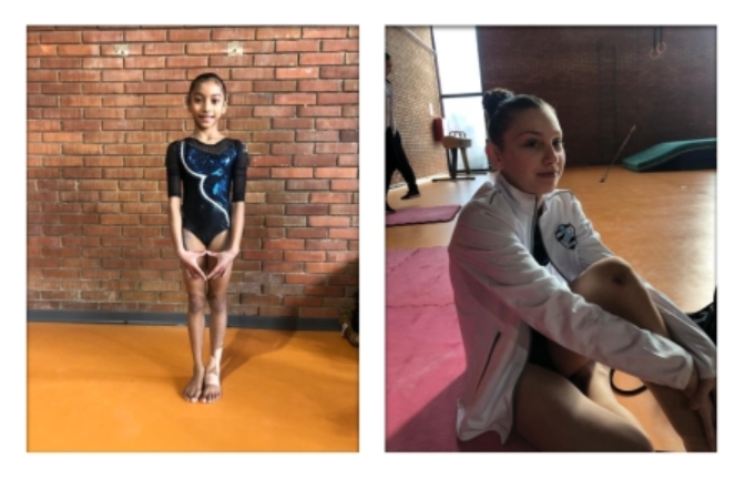 Kumali e Giorgia, stelle della ginnastica artistica