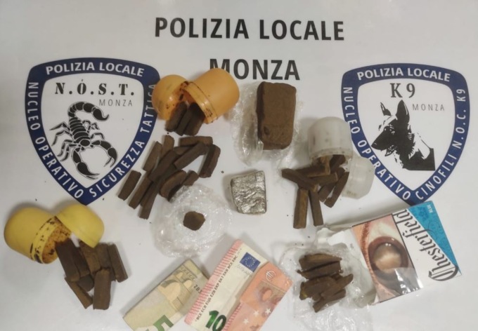 Il cane Boss scova uno spacciatore e lo fa arrestare