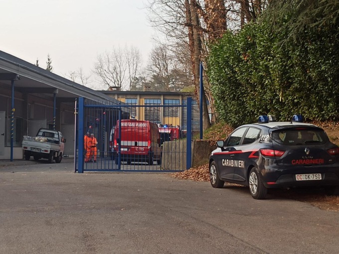 Principio di incendio a scuola: intervengono i Vigili del fuoco