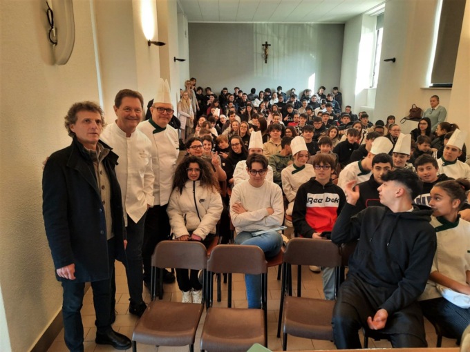 Lo chef Cerea ospite dell’istituto Alberghiero