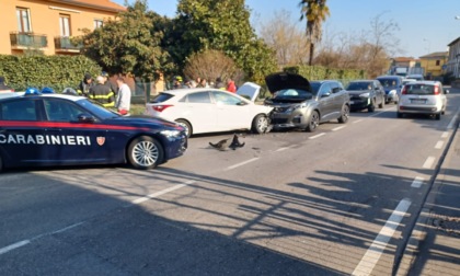 In fuga dai Carabinieri si schianta contro un'auto e poi si getta nel Seveso