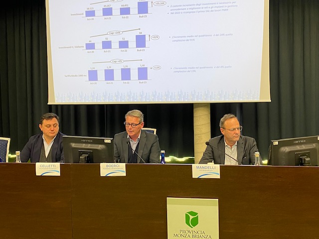 L’assemblea dei soci di BrianzAcque approva il budget 2023