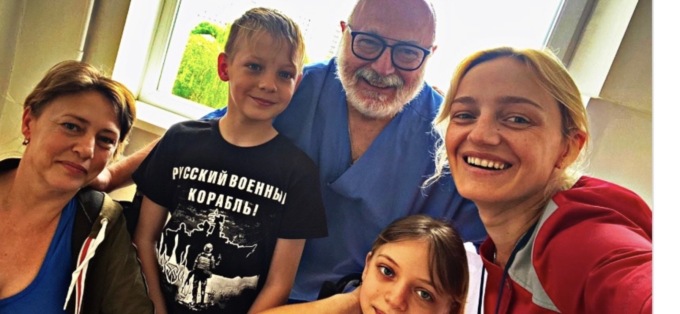 Sindaco, vice e dottor Brambilla in viaggio verso Leopoli