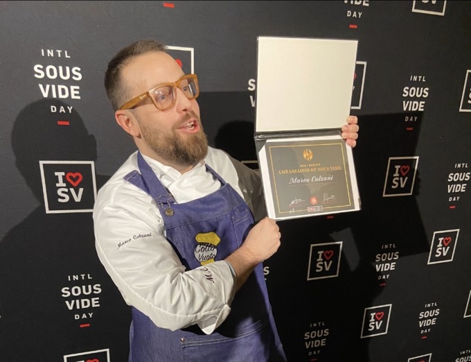 Marco Colzani, chef “ambassador” della cucina sottovuoto
