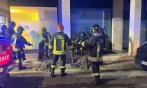 Notte di terrore in via De Giorgi, incendio doloso alla Guardia Medica