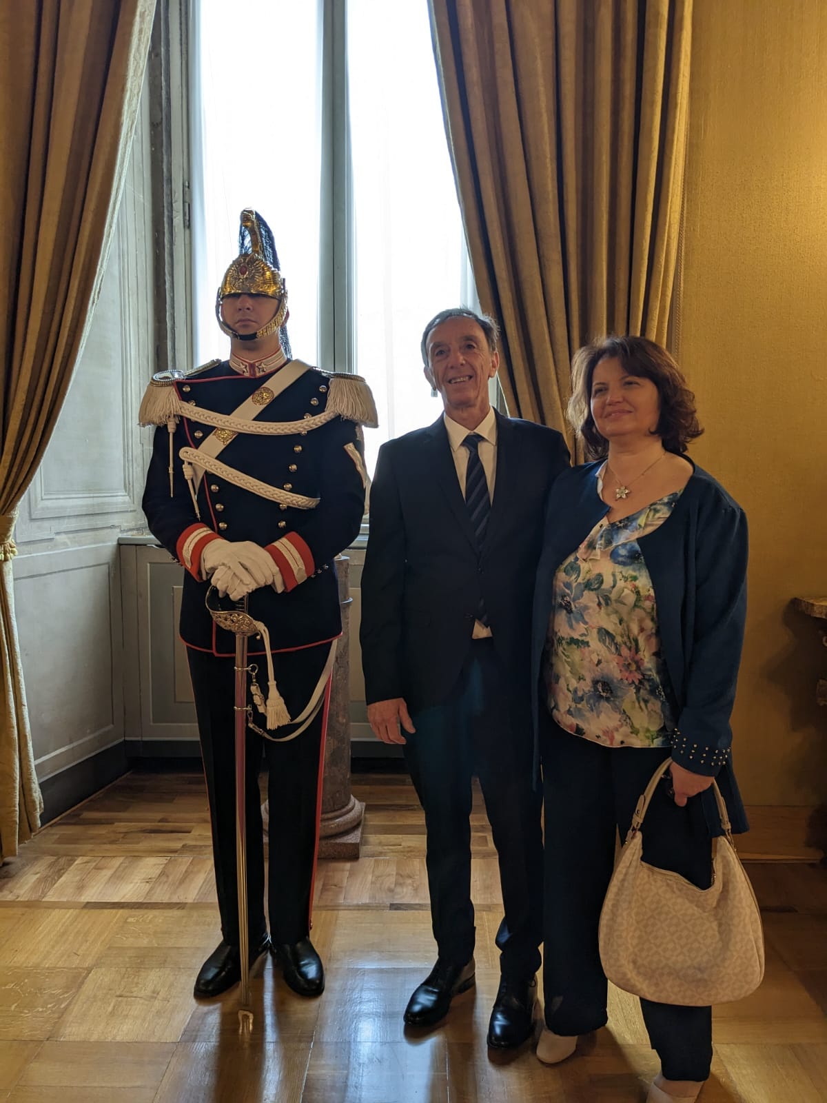 Concorezzo Efrem Fumagalli e Samantha Villa onorificenze al Merito della Repubblica italiana