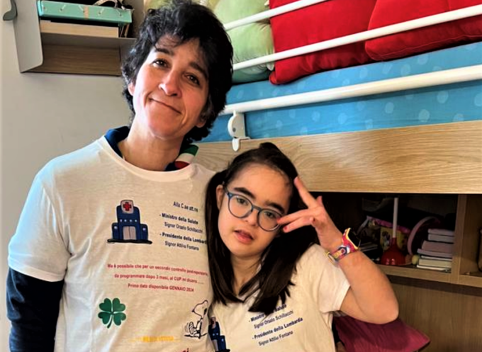 Undici mesi per il controllo post-operatorio della figlia disabile: la protesta di una mamma