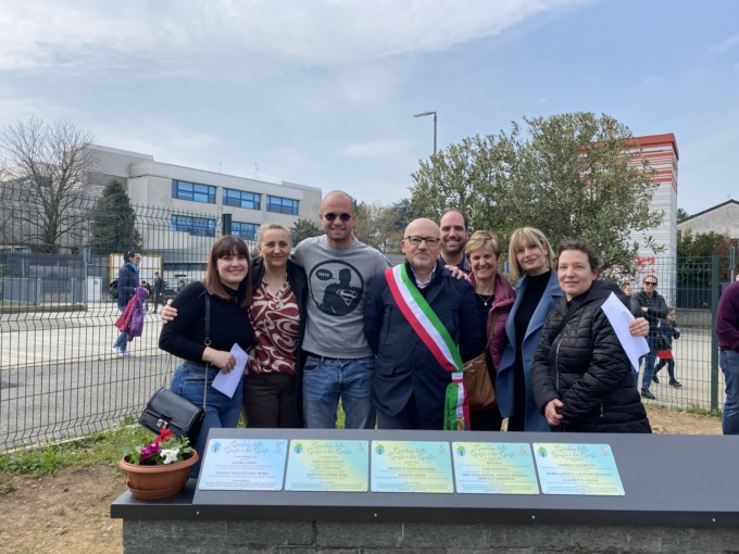 Tre nuove targhe nel Giardino delle Giuste e dei Giusti