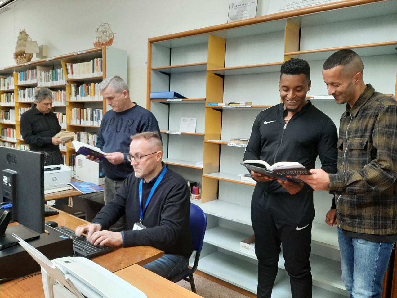 Libri al buio a Monza