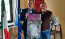 Un quadro al Comune di Meda per omaggiare l'ex sindaco Malgrati