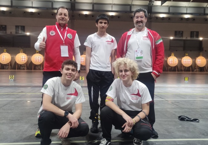 Quattro atleti della Polisportiva Besanese ai Campionati Indoor di tiro con l’arco