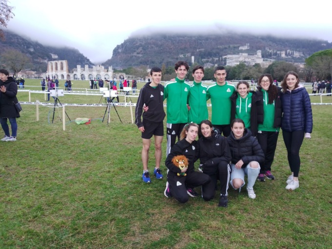 La delegazione CTL3 Atletica ai Campionati Italiani di Corsa campestre a Gubbio