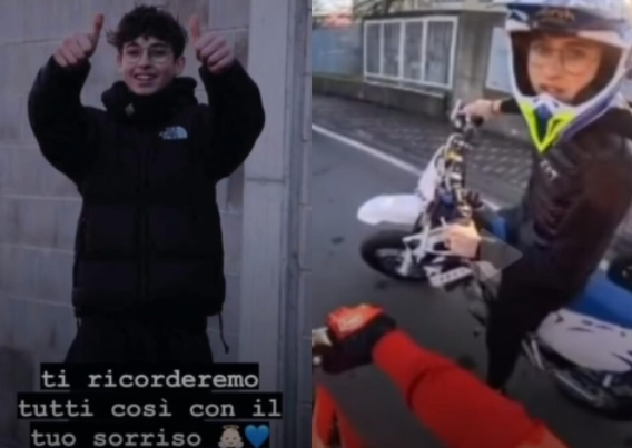 “Ti ricorderemo tutti così con il tuo sorriso”