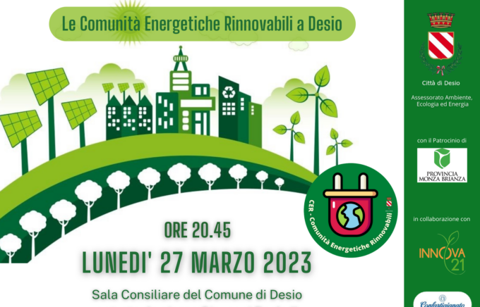A Desio nasce la Comunità Energetica Rinnovabile