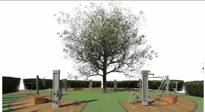 Una palestra a cielo aperto al Parco Dho