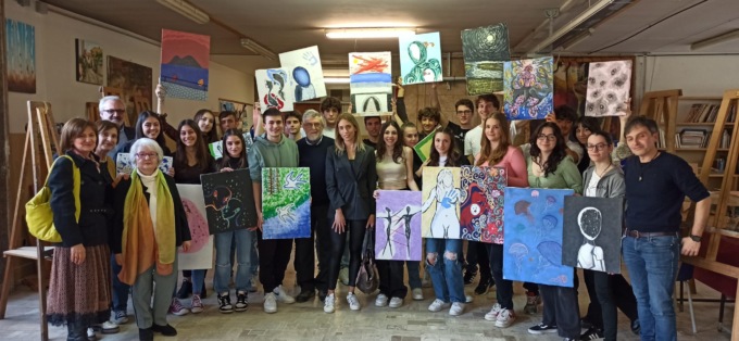 Alla scoperta dell’arte con il “maestro” dell’Accademia Meloni