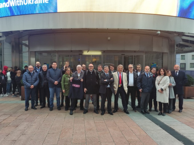 Delegazione di imprenditori concorezzesi in visita a Bruxelles