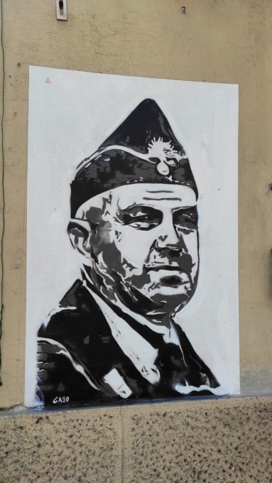 Un murale per il brigadiere Mauro Baccoli a un anno dalla scomparsa