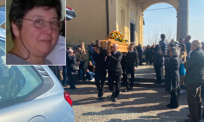 Folla al funerale di Paola Martinelli, presente anche una delegazione del Velate Rugby