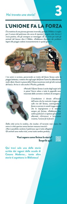 Totem nei parchi per promuovere la lettura