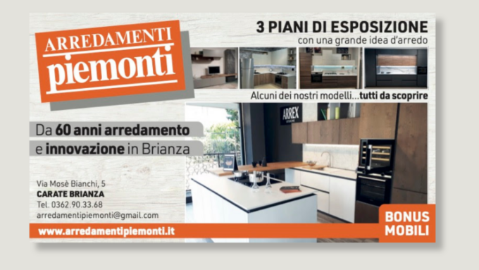Cucine di qualità a Carate, Arredamenti Piemonti è una certezza