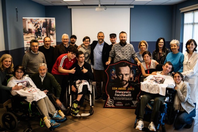 Francesco Facchinetti premiato a Monza con il GGM AWARD 2023