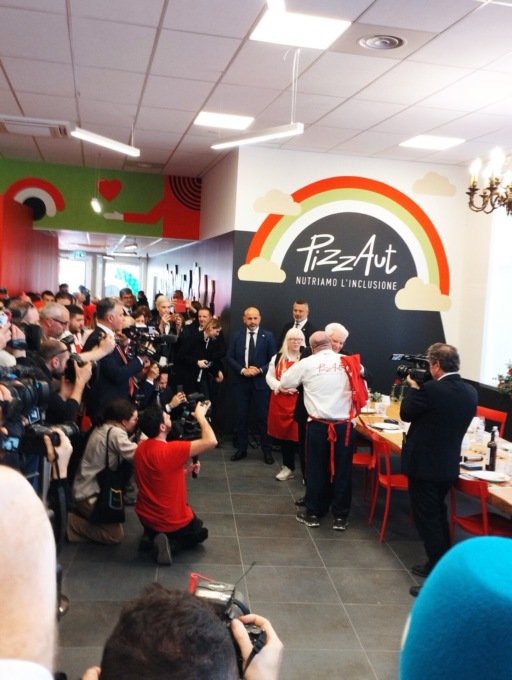 PizzAut Monza inaugurazione