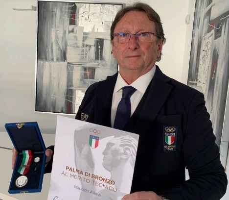 Ginnastica Meda, Palma di bronzo a Maurizio Allievi