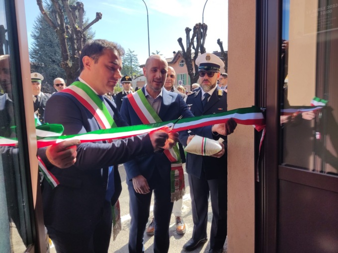 Inaugurato a Renate il nuovo Comando della Polizia locale