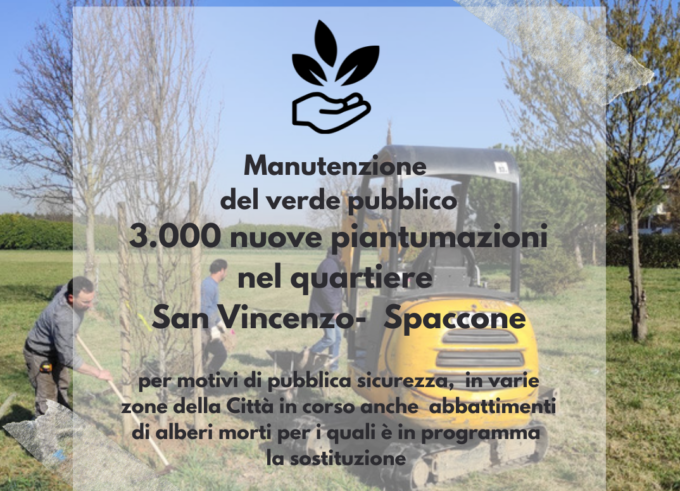 Quasi tremila nuove piantumazioni nel quartiere Spaccone a Desio