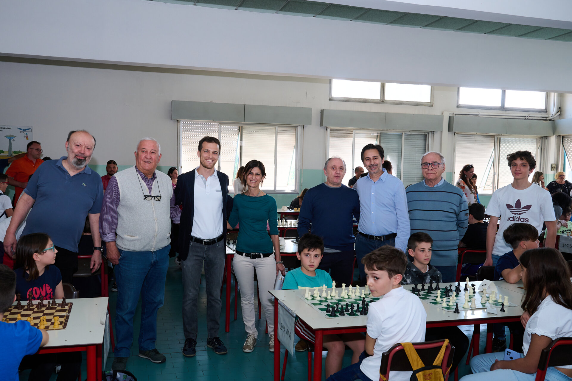 Campionati Studenteschi di scacchi. Scuola Rodari Seregno. Maggio 2023.