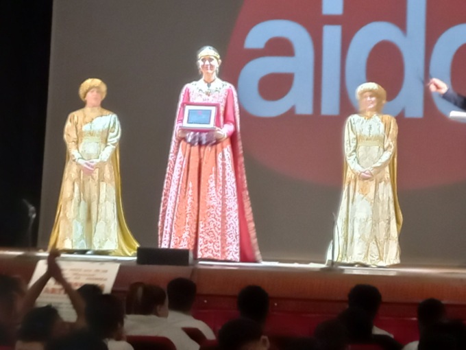 Centinaia di studenti alla manifestazione artistica organizzata da AIDO