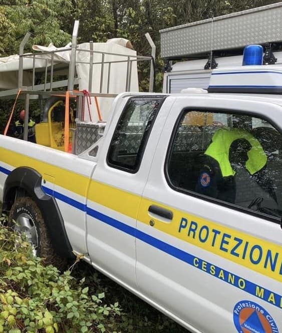 Anche la Protezione civile di Cesano Maderno ha raggiunto l’Emilia Romagna
